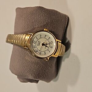 Acqua Indiglo Gold & Silver Tone Quartz Wrist Watch Lighted